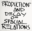 &raquo;Production and Decay of Spacial Relations vs. Reproduction and Decay of Spatial Relations&laquo; cover